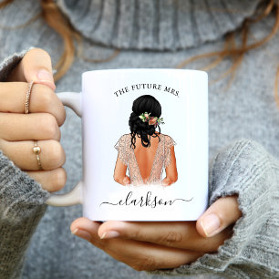The Future Mrs. Personalized Photo Coffee Mug Kaffeetasse
