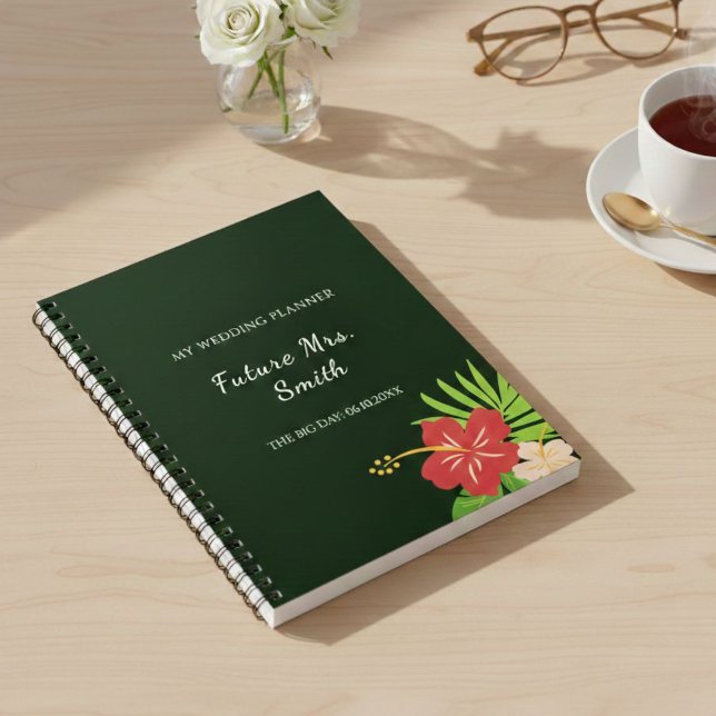 The Future Mrs. Wedding Planner – Your Journey  Notizblock (Von Creator hochgeladen)