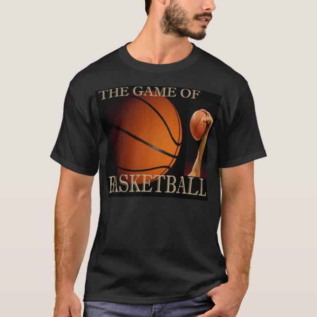 The Game des Basketballs T-Shirt (Vorderseite)