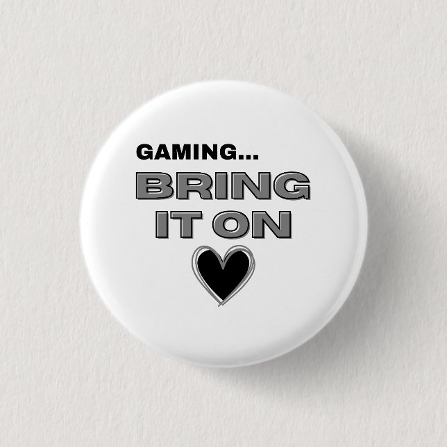 The Gamer  Button (Vorderseite)