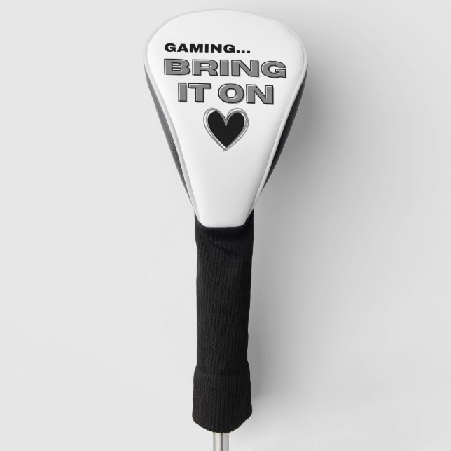 The Gamer  Golf Headcover (Vorderseite)