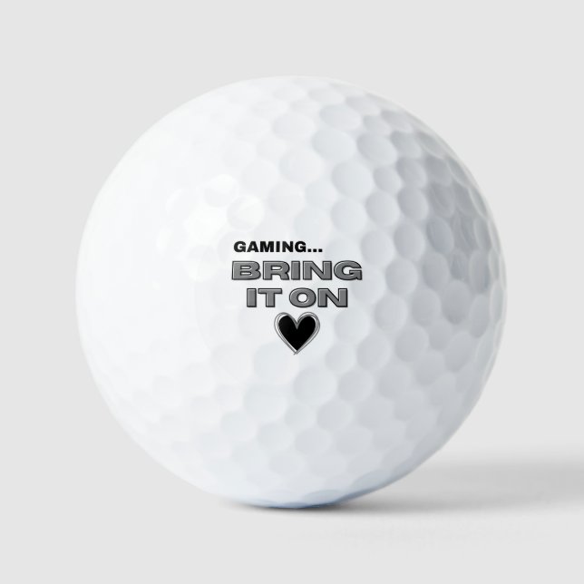 The Gamer  Golfball (Vorderseite)