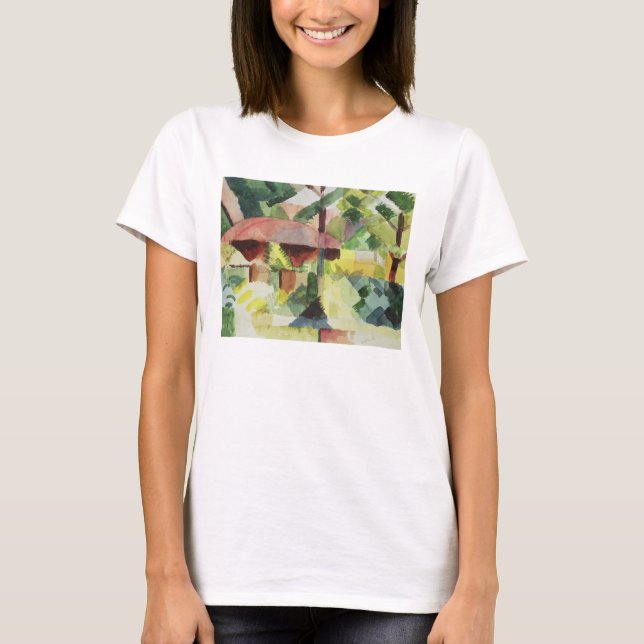 The Garden, 1914 (mit Papier) T-Shirt (Vorderseite)