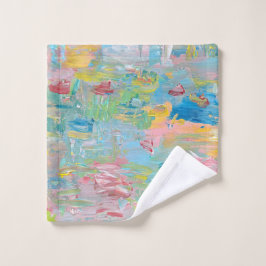 The Garden of Delight clock  Waschlappen