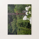 The Garden Where Time Stands Still<br><div class="desc">A peaceful scene where white hydrangeas bloom against a lush green forest,  complemented by a vintage weather vane. Experience a quiet rest in a tranquil garden where the noise of daily life fades away.</div>