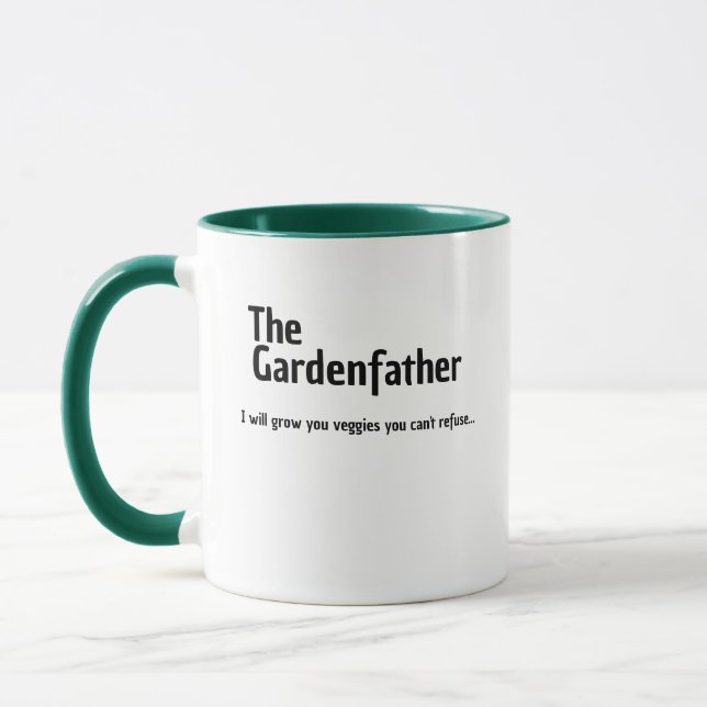The Gardenfather Gardening Coffee Mug Tasse (Links)