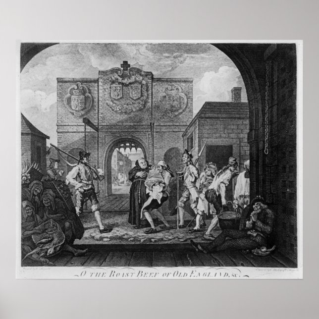 The Gate of Calais, or O The Roast Beef Poster (Vorne)
