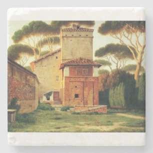 The Gatehouse im Park der Villa Borghese, Rom Steinuntersetzer