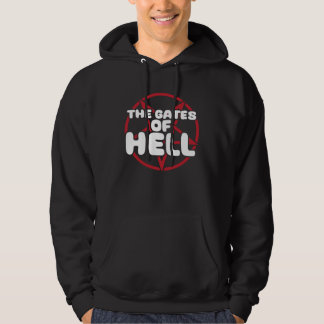 The Gates Of Hell Satan Devil Gothic Demon Pentagr Hoodie