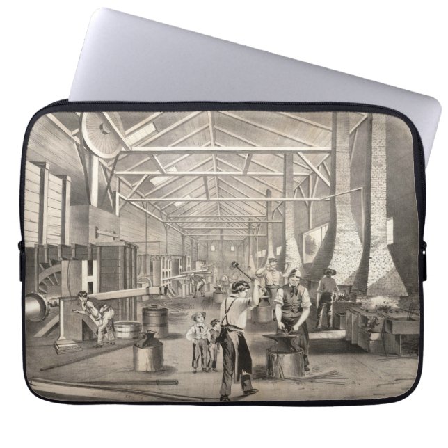 The Gebäude Interior of H.C. Redington & Company Laptopschutzhülle (Vorderseite)