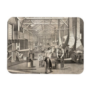 The Gebäude Interior of H.C. Redington & Company Magnet