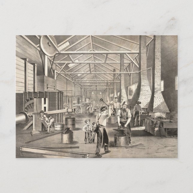 The Gebäude Interior of H.C. Redington & Company Postkarte (Vorderseite)