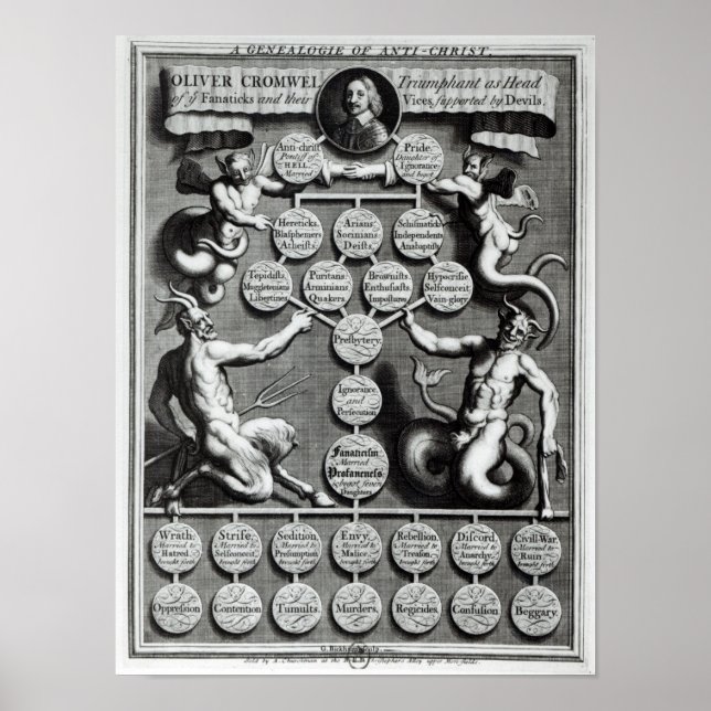 The Genealogy of the Anti-Christ Oliver Poster (Vorne)