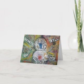 The Genetic Bill Rights Painting #8 Card Karte