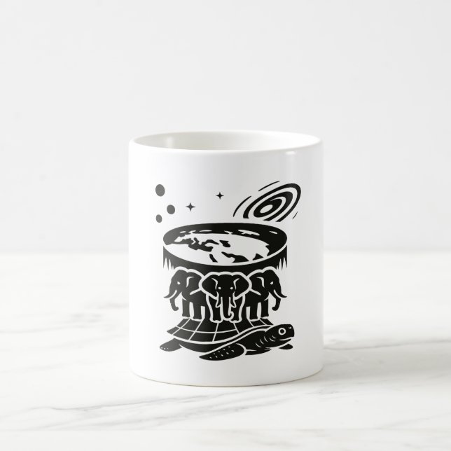 The Geocentric Universe in Symbolic Form Kaffeetasse (Mittel)
