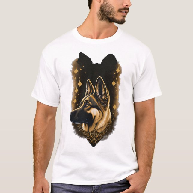 The German Shepherd 011  T-Shirt (Vorderseite)