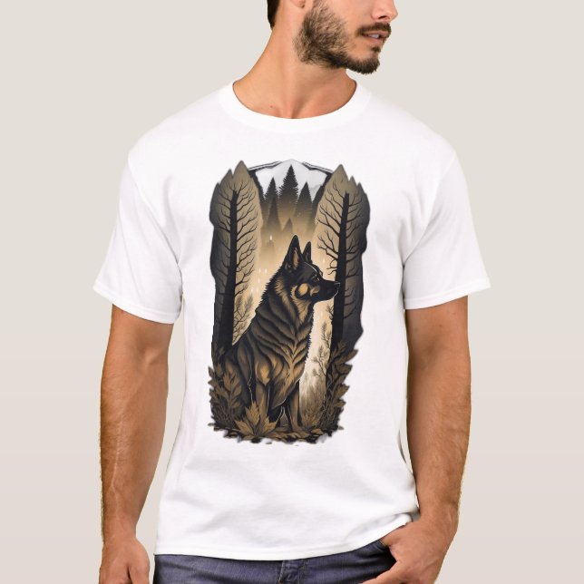 The German Shepherd 013  T-Shirt (Vorderseite)