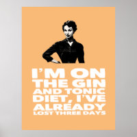 the Gin and Tonic Diet vintage lady