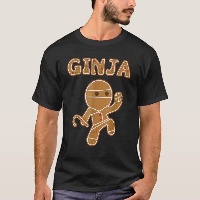The Ginja  Gingerbread Man Ginger  Bake Off T-Shirt (Vorderseite)