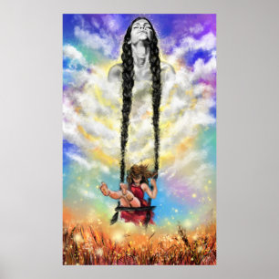 The Girl in Me Poster - Gefühl - Malerei Art
