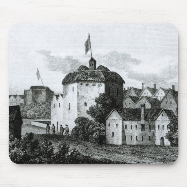 The Globe-Theater auf dem Bankside Mousepad (Vorne)