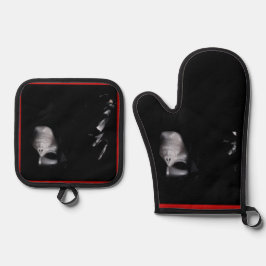 The Glove - Ofenhandschuh & Topflappen-Set