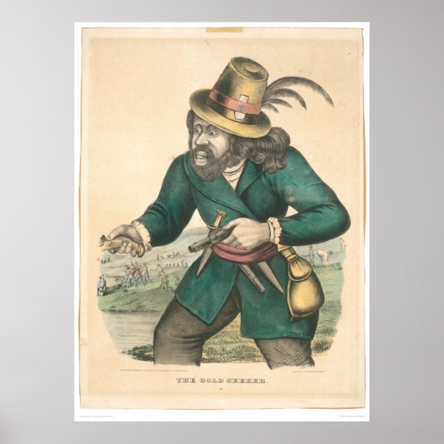The Gold Seeker (0638A) Poster (Vorne)