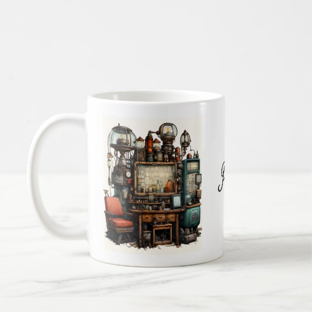 "The Good Intentions Machine" Kaffeetasse (Links)