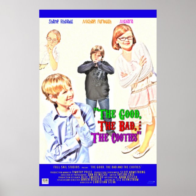 The Good, The Bad, & The Cooties Poster (Vorne)