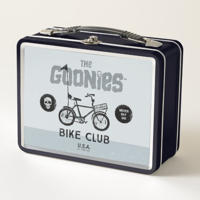 The Goonies Bike Club U.S.A. Metall Brotdose (Vorderseite)
