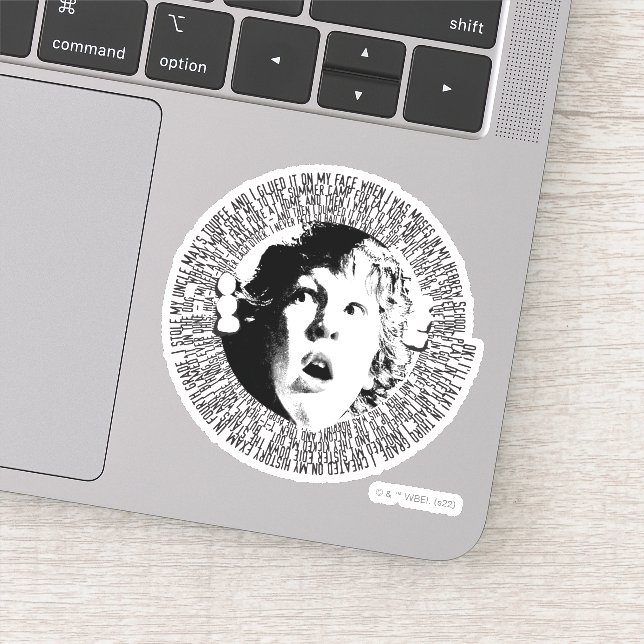 The Goonies Chunk Confession Graphic Aufkleber (Detail)