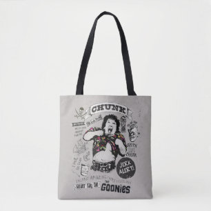 The Goonies Chunk Retro Collage Tasche