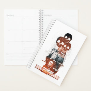 The Goonies Pirate Ship Silhouette Graphic Planer