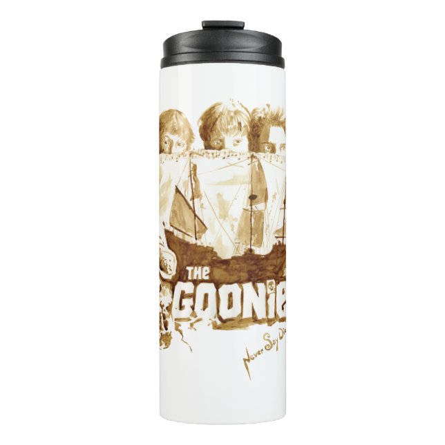 The Goonies Pirate Ship Watercolor Graphic Thermosbecher (Vorderseite)