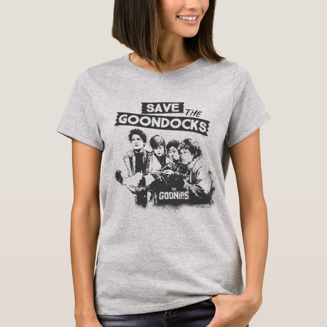 The Goonies "Save The Goon Docks" T-Shirt (Vorderseite)