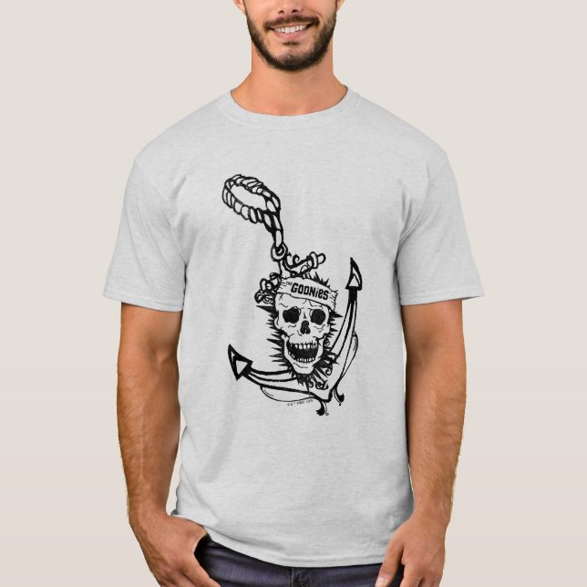 The Goonies Skull & Anchor Graphic T-Shirt (Vorderseite)