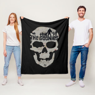 The Goonies Skull Silhouette Graphic Fleecedecke
