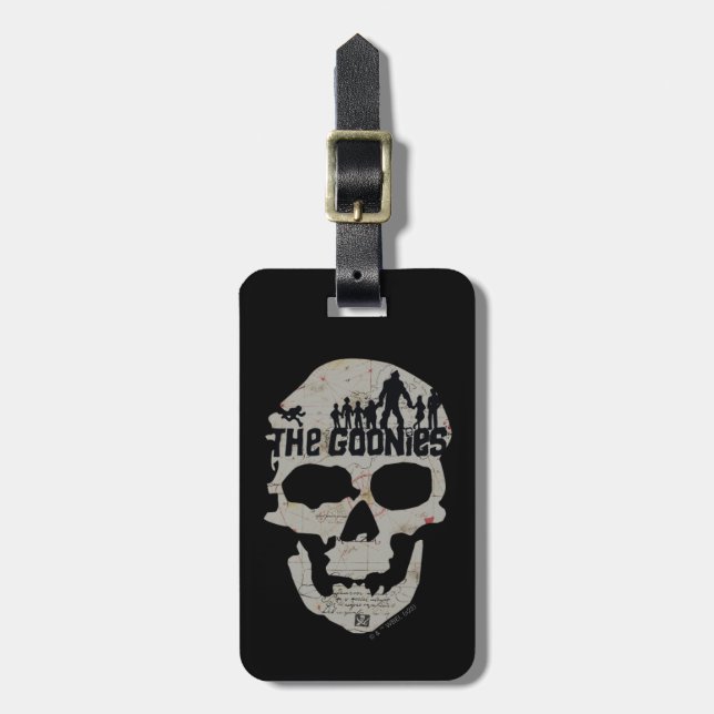 The Goonies Skull Silhouette Graphic Gepäckanhänger (Vorderseite vertikal)
