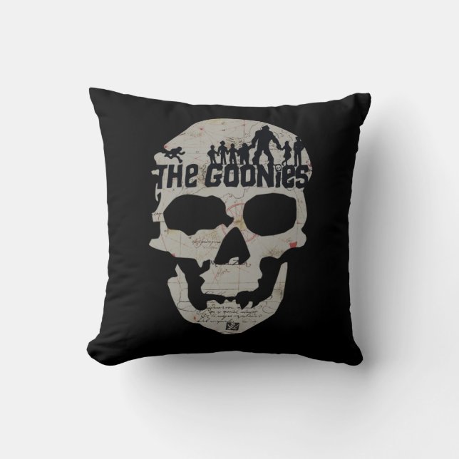 The Goonies Skull Silhouette Graphic Kissen (Vorderseite)