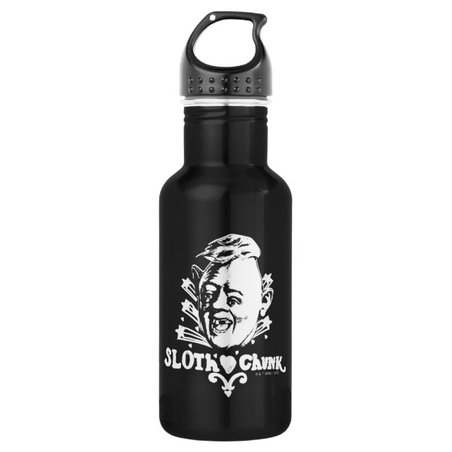 The Goonies "Sloth ♥ Chunk" Edelstahlflasche (Vorderseite)