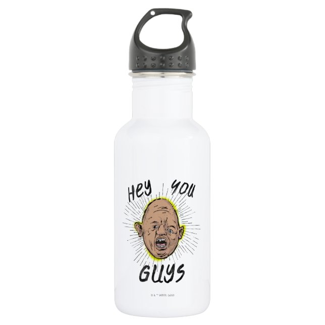The Goonies Sloth Doodle "Hey, ihr Typ" Edelstahlflasche (Vorderseite)