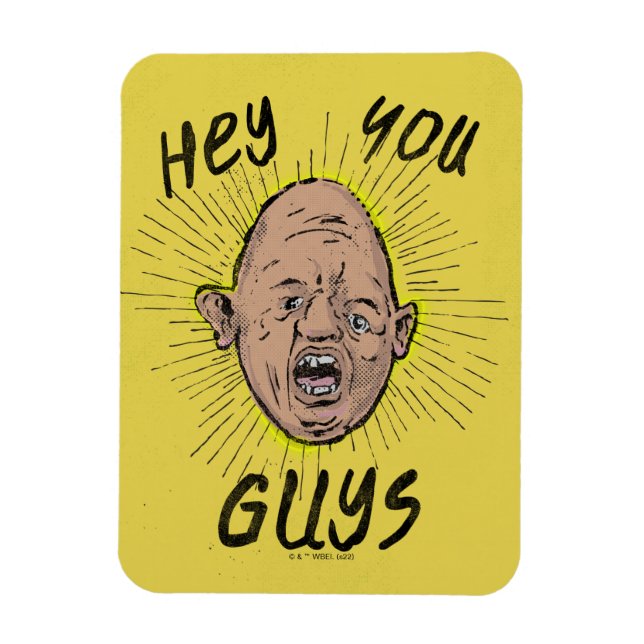 The Goonies Sloth Doodle "Hey, ihr Typ" Magnet (Vertikal)
