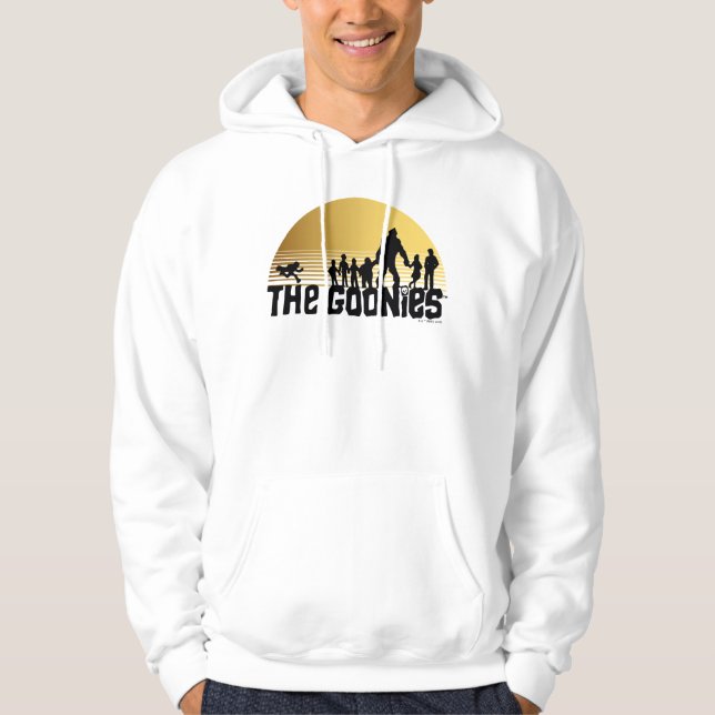 The Goonies Sunset Silhouette Graphic Hoodie (Vorderseite)