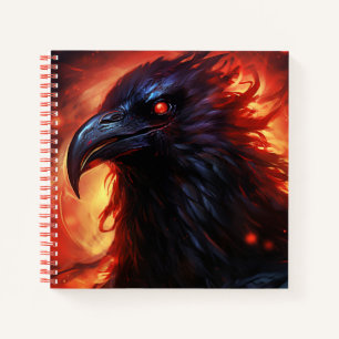 The Gorgeous Black Raven Notizbuch