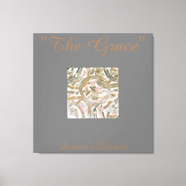 "The Grace" Stretched Canvas Print - Custom Leinwanddruck (Vorderseite)
