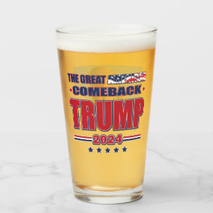 The Great American Comeback Trump 2024 Glas