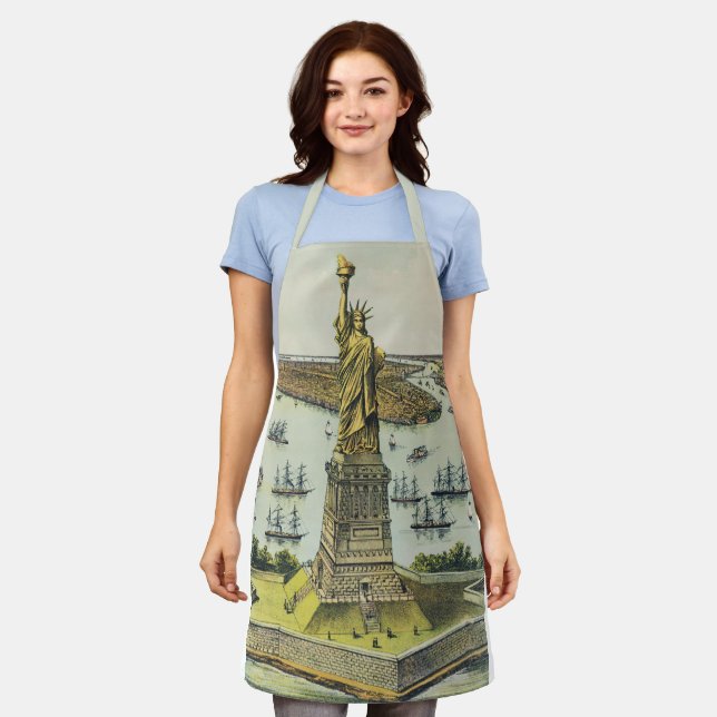 The Great Bartholdi Statue, Statue of Liberty Schürze (Getragen)