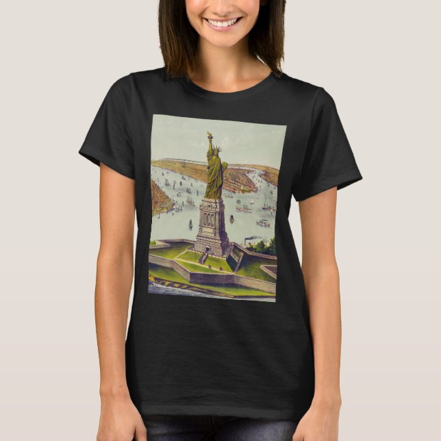 The Great Bartholdi Statue, Statue of Liberty T-Shirt (Vorderseite)