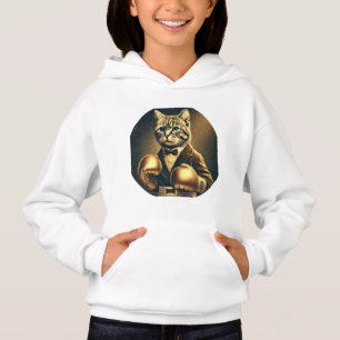 The Great Catsby - Katze mit Boxhandschuhen Hoodie