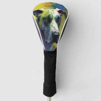 The Great Dane Hund - Zusammensetzung 009 Golf Headcover